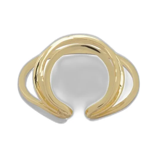 Interlocking Hoop Ring
