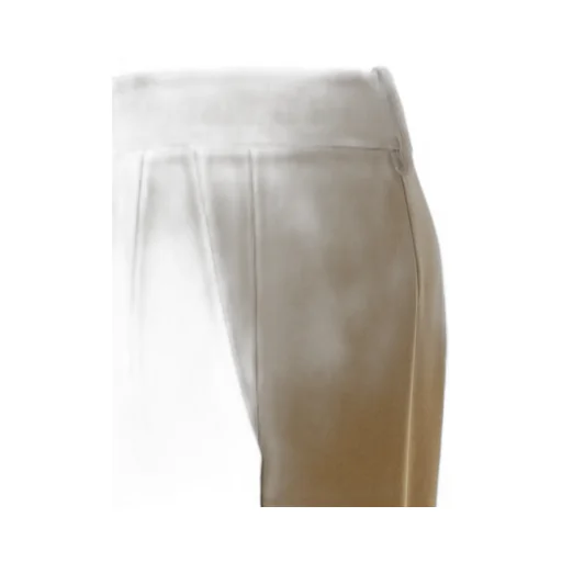 Wide-Leg Pleated Trousers