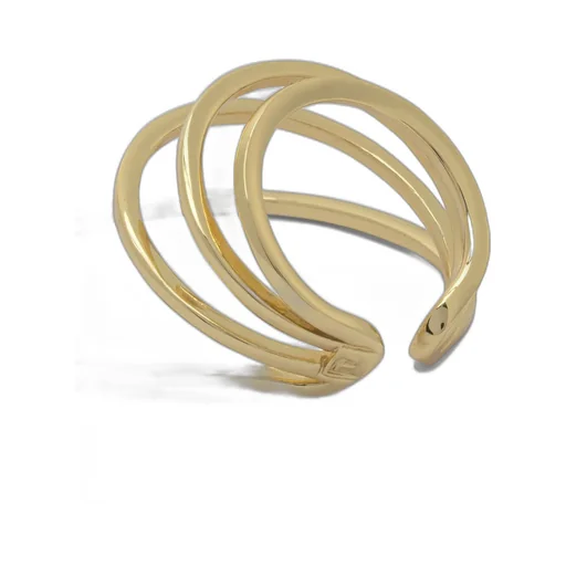 Interlocking Hoop Ring