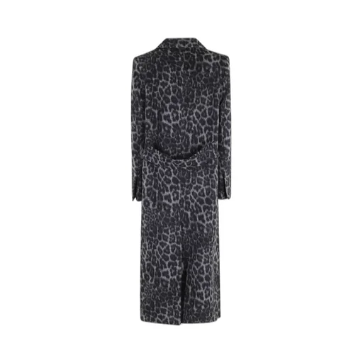 Leopard Print Coat