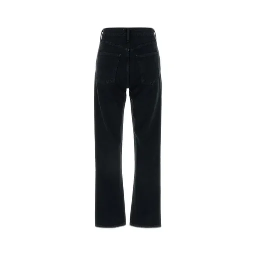 High-Waisted Flared Jeans