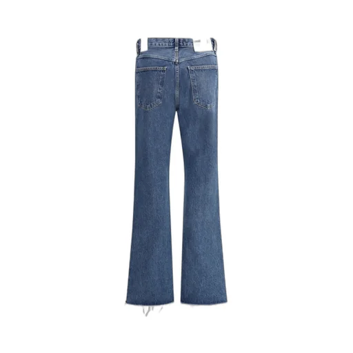 High-Waisted Flared Jeans