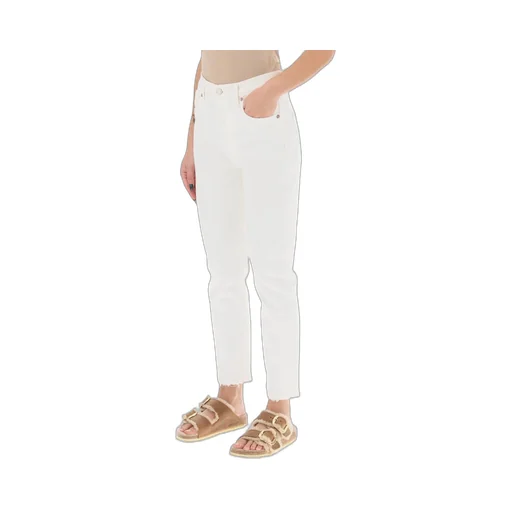 High-Rise Straight-Leg Jeans