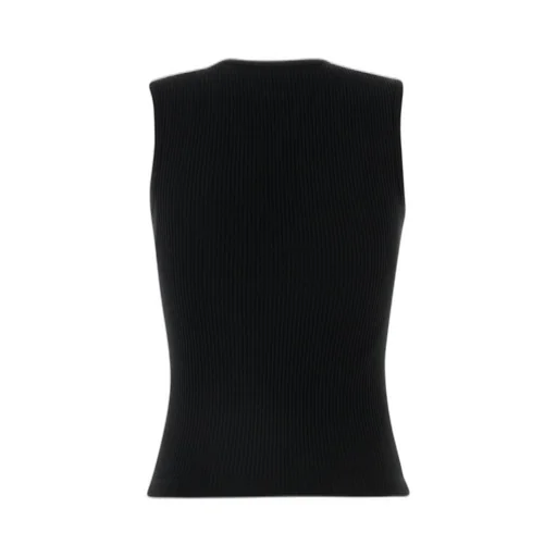 Ribbed Sleeveless Top