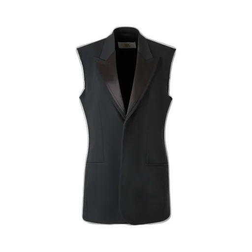 Sleeveless Tuxedo Vest