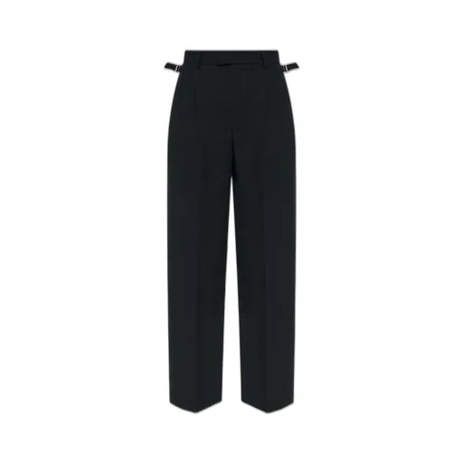 High-Waisted Tailored Trousers
