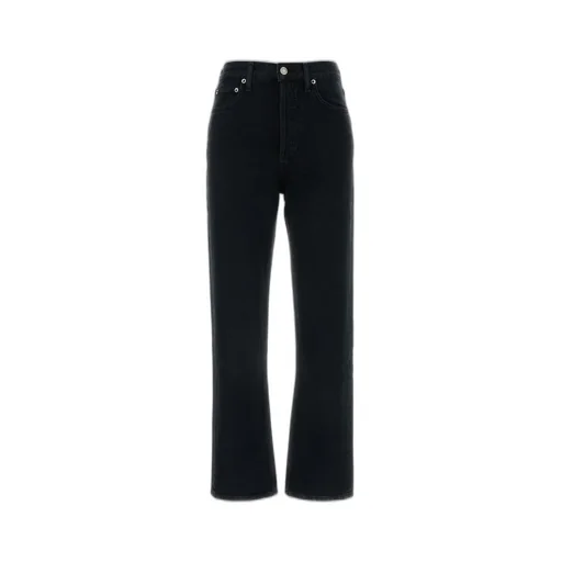 High-Waisted Flared Jeans