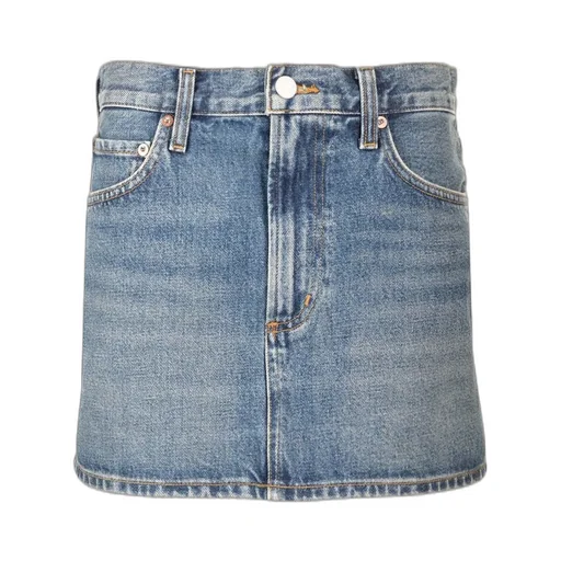 Denim Mini Skirt