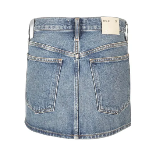 Denim Mini Skirt