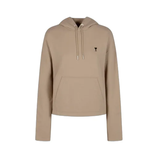 Hoodie With Ami De Coeur Embroidery