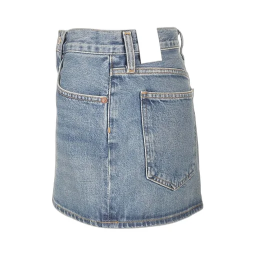 Denim Mini Skirt