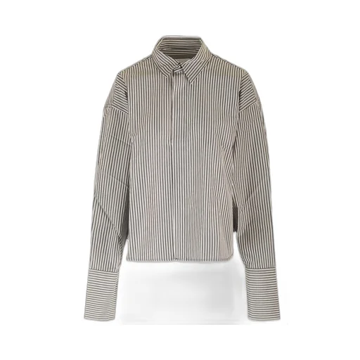 Striped Cotton Poplin Shirt