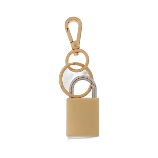 Padlock Charm Keychain