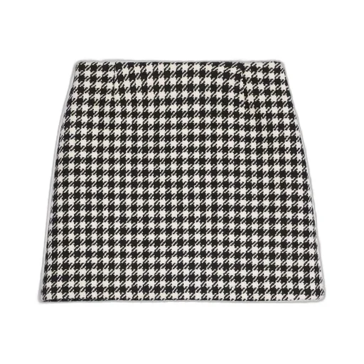 Houndstooth Mini Skirt