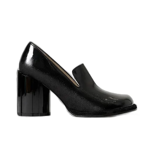 Block Heel Loafers