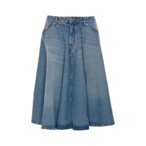 Denim Maxi Skirt