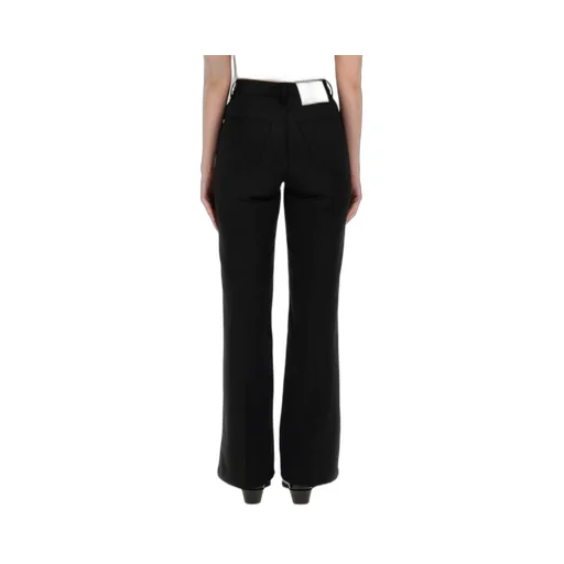 High-Rise Flared Trousers