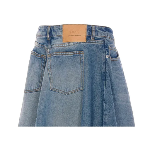 Denim Maxi Skirt