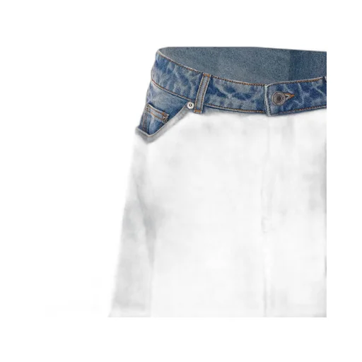 Denim Maxi Skirt