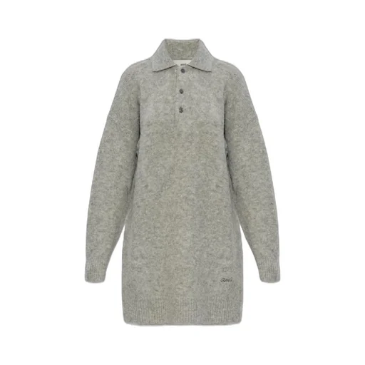 Knit Polo Dress
