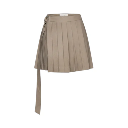 Pleated Mini Skirt