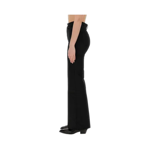 High-Rise Flared Trousers