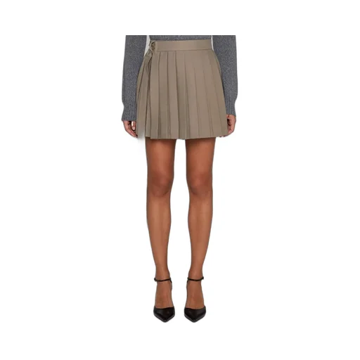 Pleated Mini Skirt