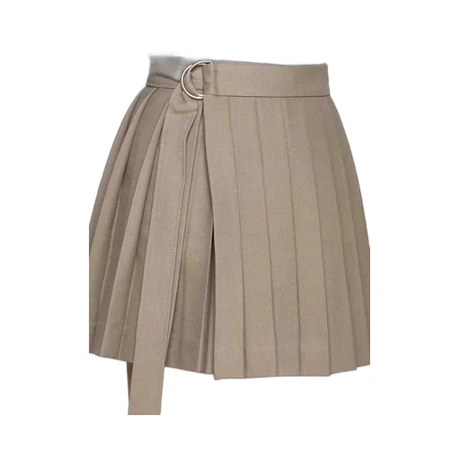 Pleated Mini Skirt