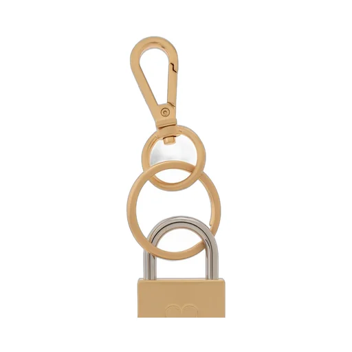 Padlock Charm Keychain
