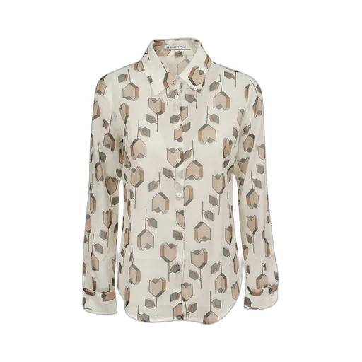 Printed Button-Up Shirt