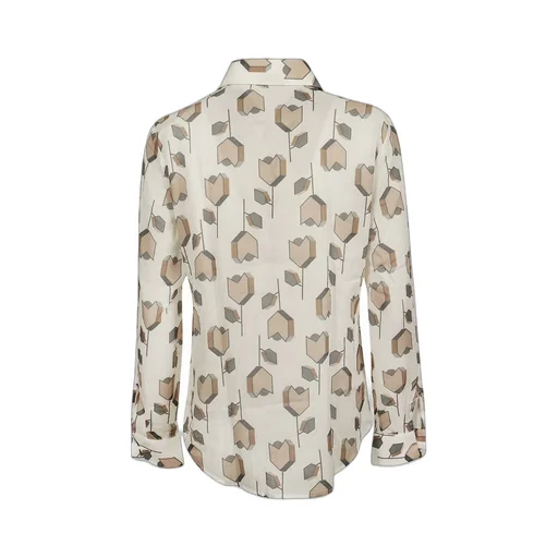 Printed Button-Up Shirt