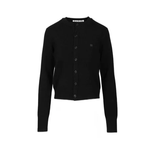 Face Patch Cardigan