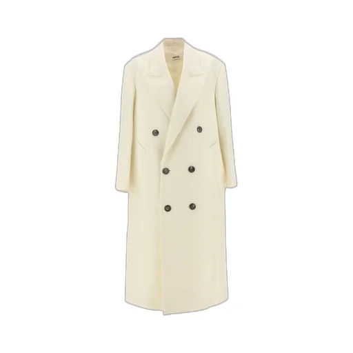 Double-Breasted Wool Coat
