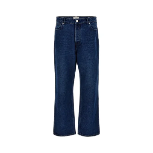 High-Rise Straight-Leg Jeans