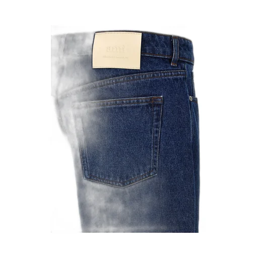 High-Rise Straight-Leg Jeans
