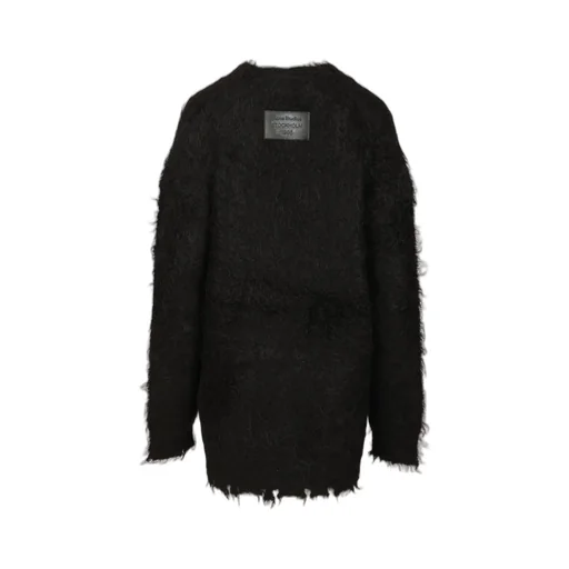 Distressed Mohair Cardigan