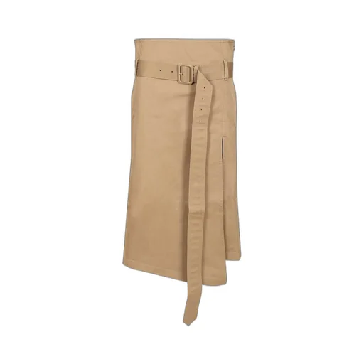 Belted Midi Skirt