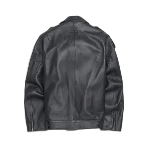 Leather Bomber Jacket