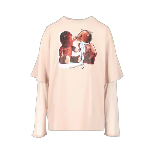 Teddy Bear Print Long Sleeve T-Shirt