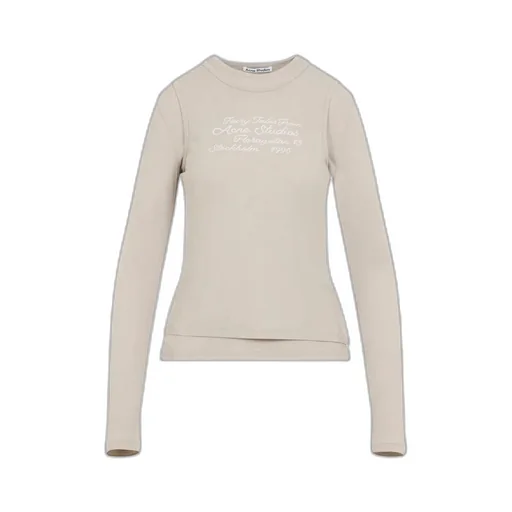 Graphic Print Long Sleeve Top
