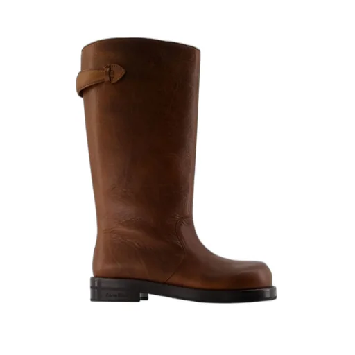 Tall Leather Boots