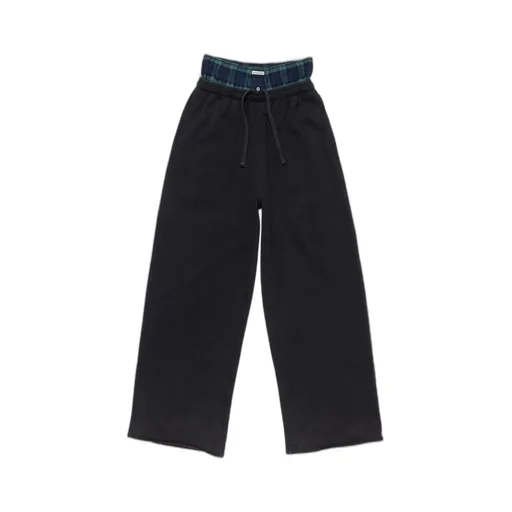 Wide-Leg Sweatpants