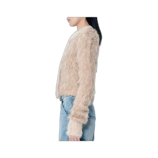 Shaggy Knit Cardigan