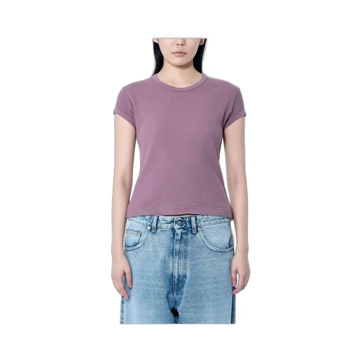 Washed Ribbed T-Shirt