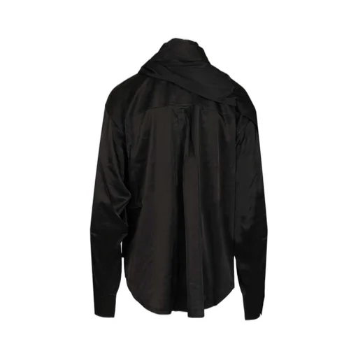 Asymmetric Draped Shirt