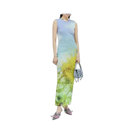 Floral Print Maxi Dress