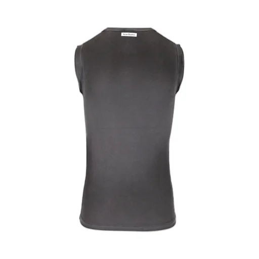 Sleeveless Ribbed Tank Top