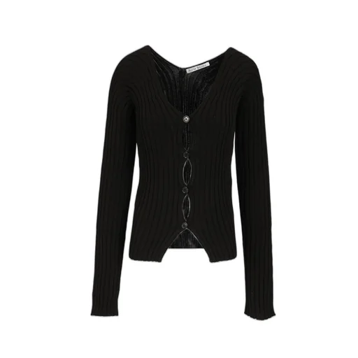 Ribbed Knit Cardigan