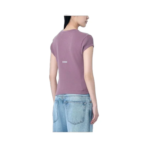 Washed Ribbed T-Shirt