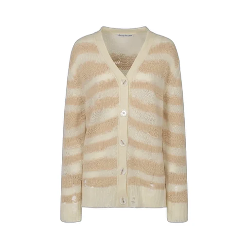 Striped Knit Cardigan